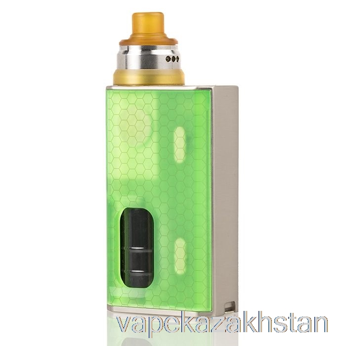 Vape Disposable Wismec Luxotic BF 100W Starter Kit Green Honeycomb Resin